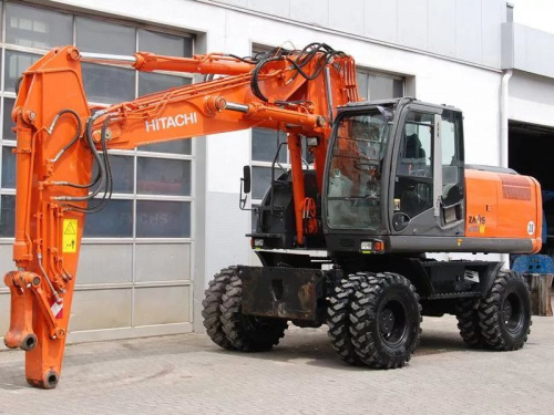 Аренда колесного экскаватора HITACHI ZX210W